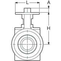 ISO 5211 Sada automatizace (klec, mezikus, šrouby) pro kulové ventily se šroubením  série 3101, 3111, 3150, 3160