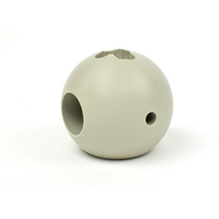 Gaz release hole in the ball of ball valve