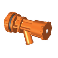 Tank orange tap in PP-H
